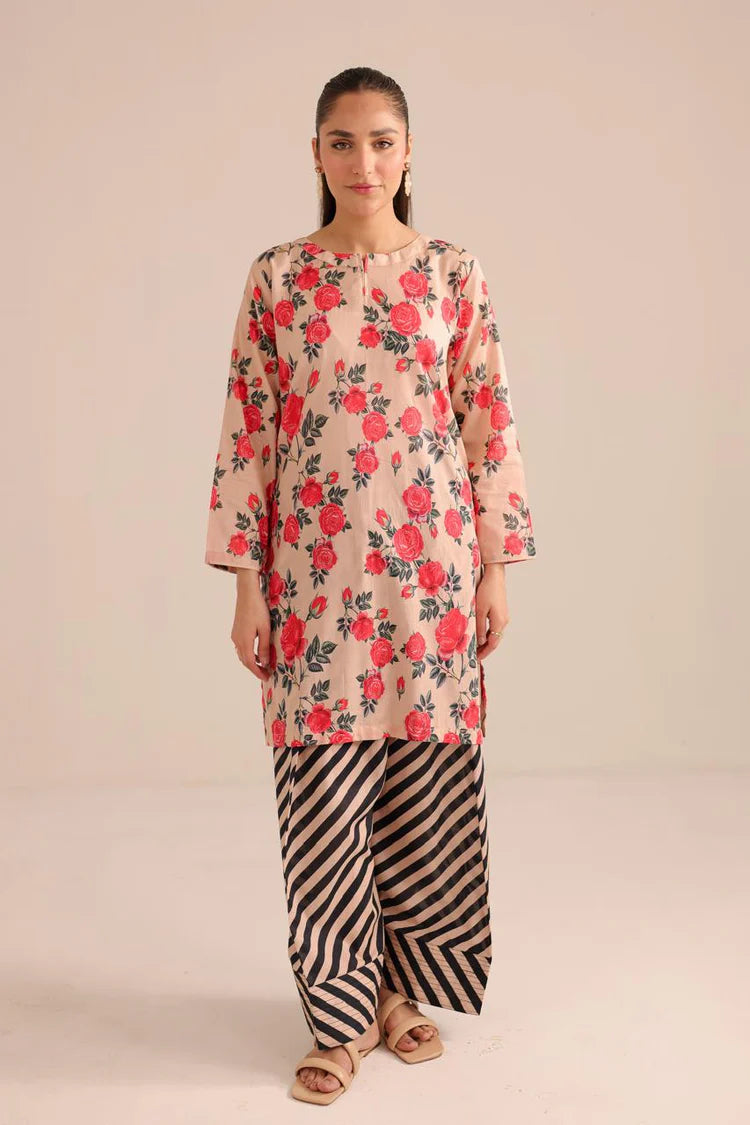 Sublimation Paper Printed Stitched 2PC Suit.