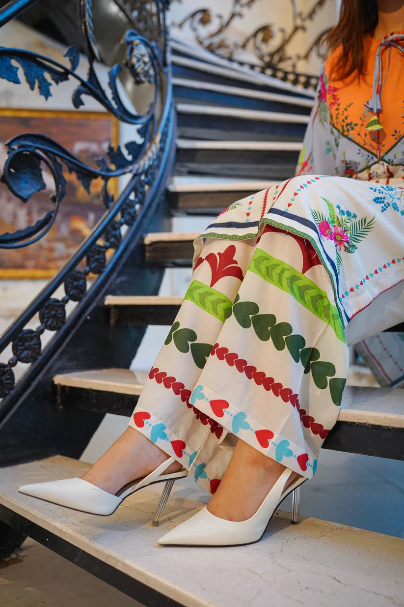 Vintage Design Digital Print - Ready to wear