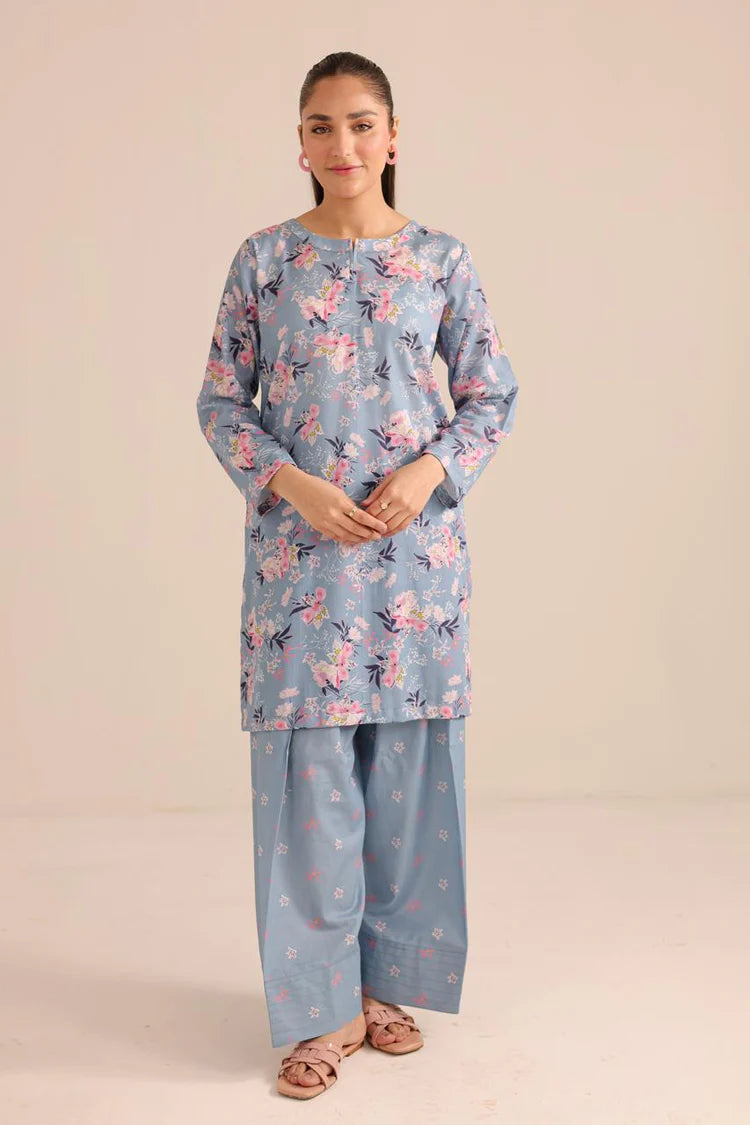 Cotton Lawn Stitched 2PC Suit.