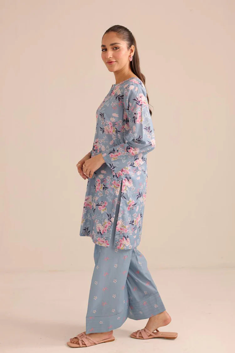 Cotton Lawn Stitched 2PC Suit.