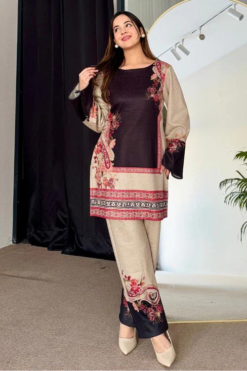 Digital Printed Silky Lawn 2Ps