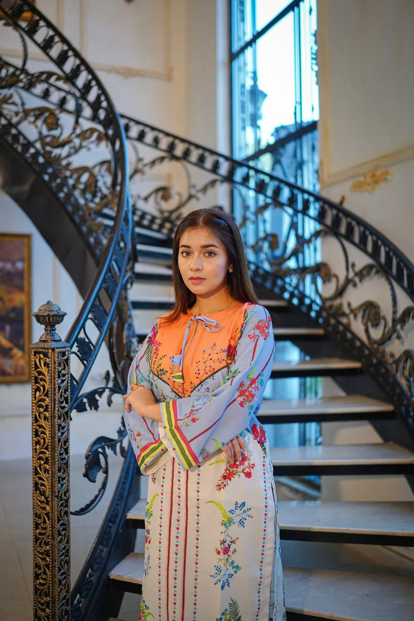 Vintage Design Digital Print - Ready to wear