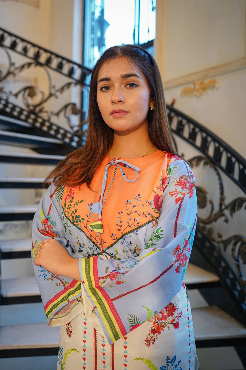 Vintage Design Digital Print - Ready to wear